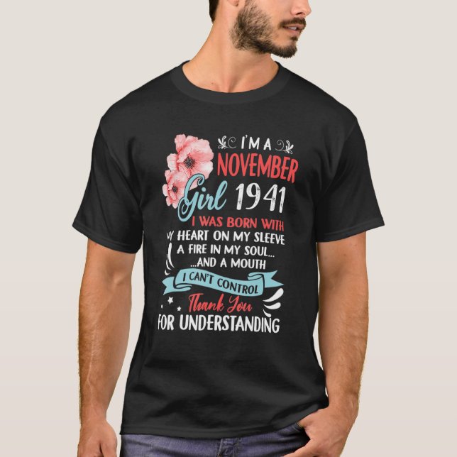 Camiseta Incrível desde o aniversário de 1941 81rua, Aniver (Frente)