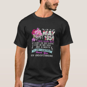 Camiseta Incrível desde o aniversário de 1950 71Rua, eu sou