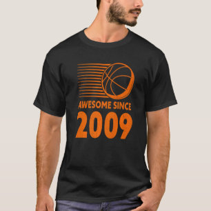 Camiseta Incrível desde o aniversário de 2009 da 13 de basq