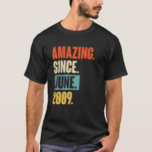 Camiseta Incrível desde o aniversário do 13 de 13 anos, em