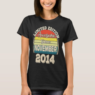 Camiseta Incrível desde o Nascer de novembro de 2014 no Pai