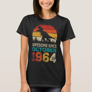 Camiseta Incrível desde outubro de 1964 58º Aniversário do 