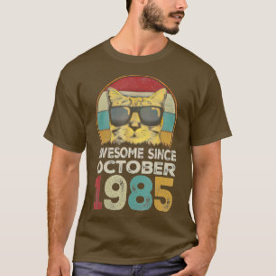 Camiseta Incrível desde outubro de 1985 37º Aniversário Gif