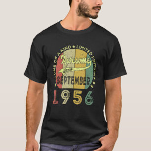 Camiseta Incrível Desde Setembro De 1956 66 Anos 66 Bi