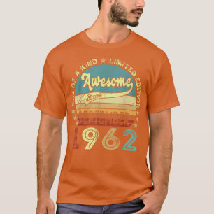 Camiseta Incrível desde setembro de 1962 60º aniversário Pr
