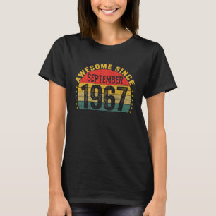 Camiseta Incrível desde setembro de 1967 56º aniversário Mu
