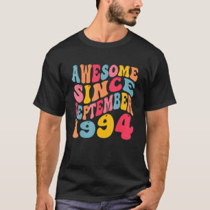 Camiseta Incrível desde setembro de 1994 28 anos retrô 28º