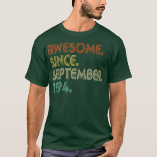Camiseta Incrível desde setembro de 1994 Vintage 28º Aniver