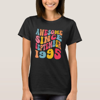 Camiseta Incrível desde setembro de 1995 27 anos retrô 27º