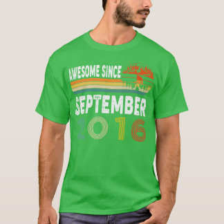 Camiseta Incrível Desde Setembro De 2016