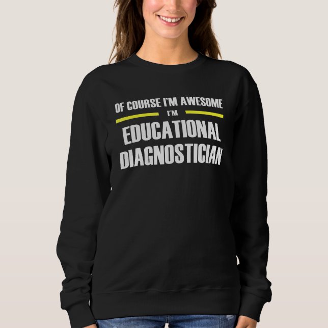 Camiseta Incrível Diagnóstico Educacional (Frente)
