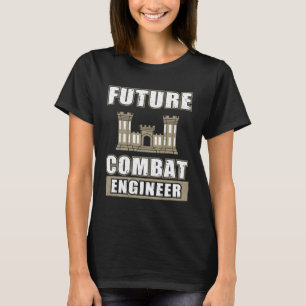 Camiseta Incrível Engenheiro De Combate Futuro Para Engenhe