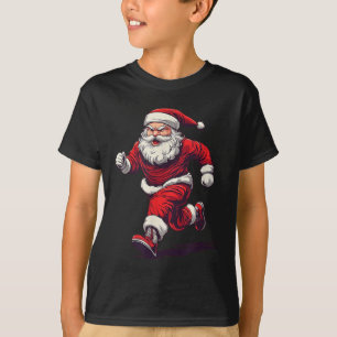 Camiseta Incrível Equipamento De Papais noeis Em Execução P