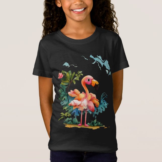 Camiseta Incrível Flamingo (Frente)