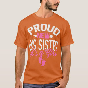 Camiseta Incrível Legal Nova Irmã Orgulhosa É Uma Genda De 