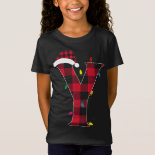 Camiseta Incrível - Letra Y Nome Inicial Cristo de Xadrez d
