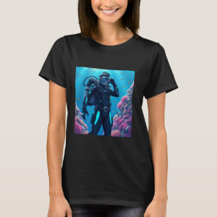 Camiseta Incrível Mergulhador Futurista