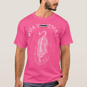 Camiseta Incrível Muay Thai Kickboxer Tiger Wo