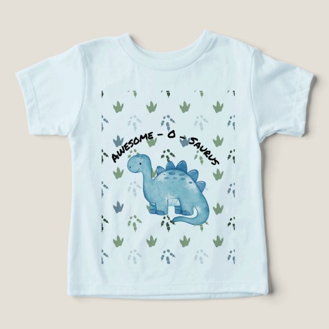 Camiseta Incrível-O-Surus (Design frontal)