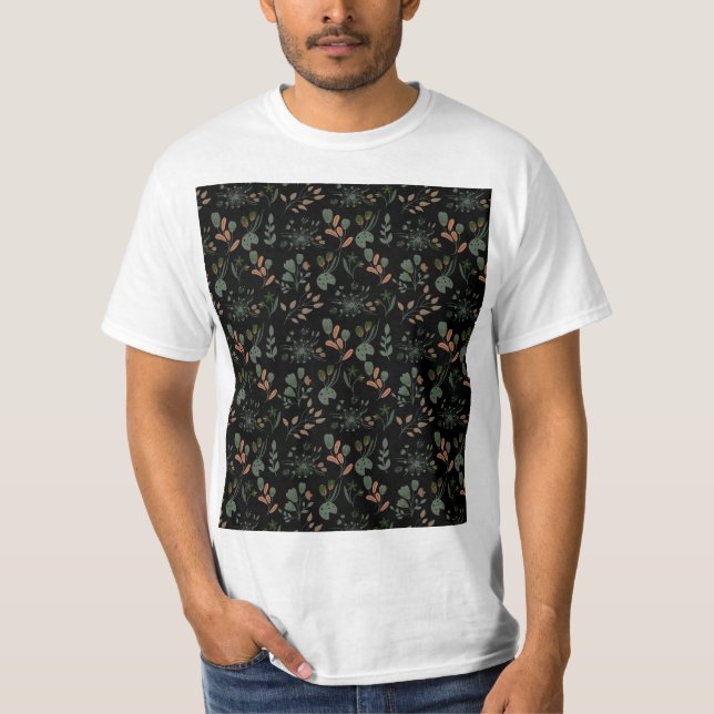 Camiseta Incrível Padrão de Verão (Frente)