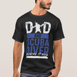 Camiseta Incrível Profundo Snorkeler Subaquático Mergulho S