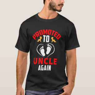 Camiseta Incrível Promovido a Tio-avô Novamente em Breve Se