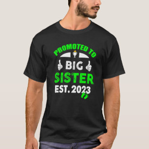 Camiseta Incrível Promovido Ao Big Sis 2023 Em Breve Para S
