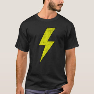 Camiseta Incrível Retro Frente & Verso PRETO & AMARELO Relâ