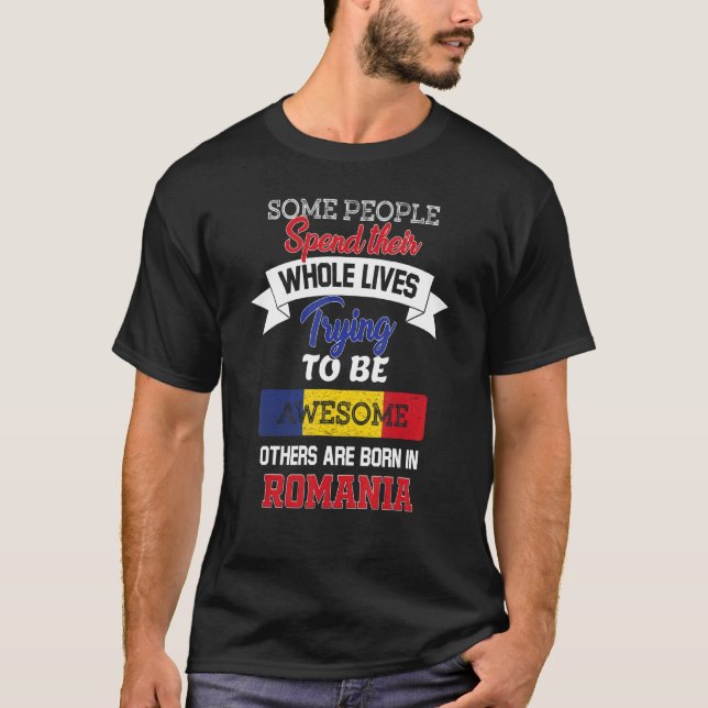 Camiseta Incrível Romênia (Frente)