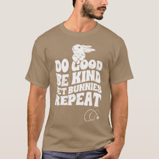 Camiseta Incrível seja gentil um amante de coelho animal vi