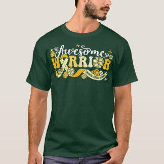 Camiseta Incrível suporte à conscientização do Cancer para 