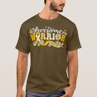 Camiseta Incrível suporte à conscientização do Cancer para 