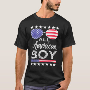 Camiseta Incrível Todo Americano 4 De Julho Para Mulheres