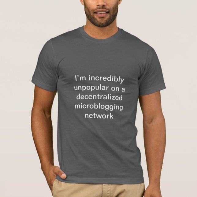 Camiseta Incrivelmente Impopular (Frente)