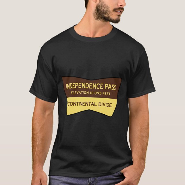 Camiseta Independence Pass Colorado Rocky Mountains � Spiri (Frente)