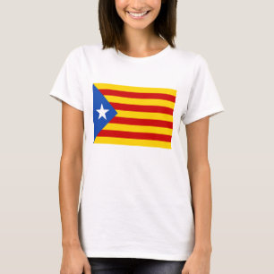 Camiseta Independência Catalan "L'Estelada Blava "