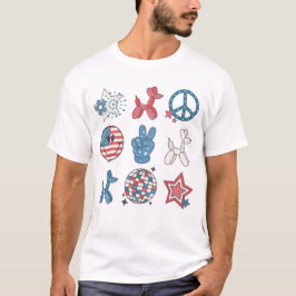 Camiseta Independência Dia 4 De Julho