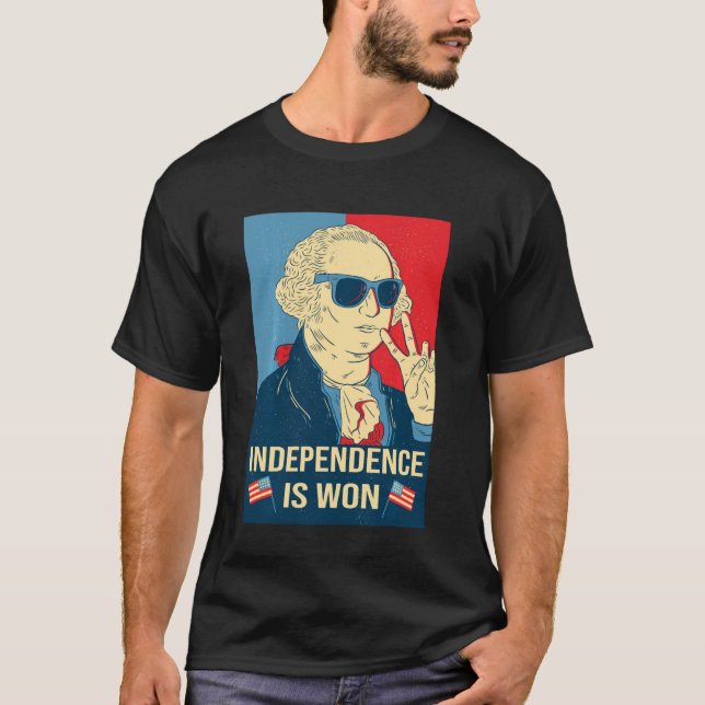 Camiseta Independência ganha George Washington Independênci (Frente)
