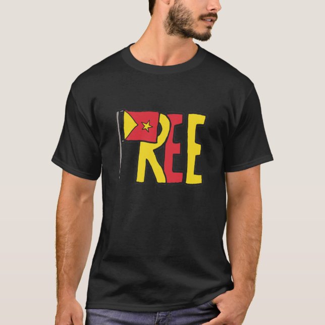 Camiseta Independência gratuita do Tigray (Frente)