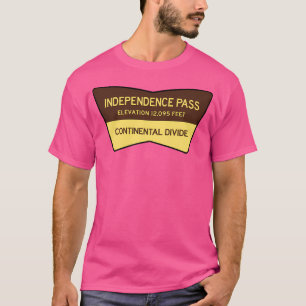 Camiseta Independência Pass Colorado Rocky Mountain Nationa