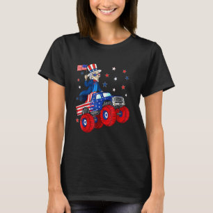 Camiseta Independência Patriótica Americana do Tio Sam 4 de