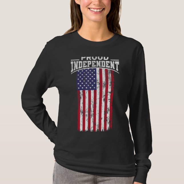 Camiseta Independência Política Prolongada Distâncias Indep (Frente)