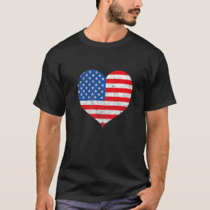 Camiseta Independência Sinalizador Norte-Americano Bandeira