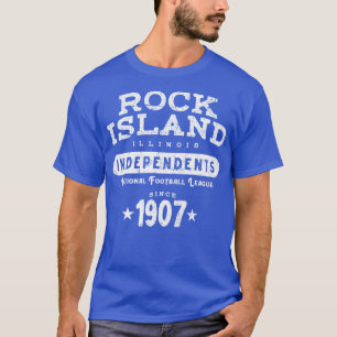 Camiseta Independentes de Rock Island