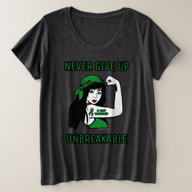Camiseta INDESABALÁVEL (cabelo longo)...C Diferença (Frente do Design)