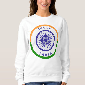 Camiseta Índia Ashoka Chakra Circle Shape