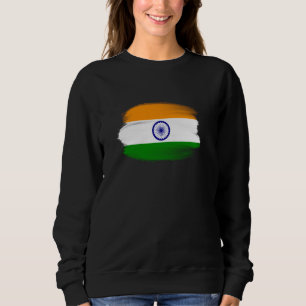 Camiseta Índia Bandeira do Críquete Indiano Oferta de Féria