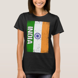 Camiseta Índia - Bandeira Índia