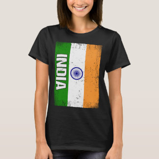 Camiseta Índia - Bandeira Índia