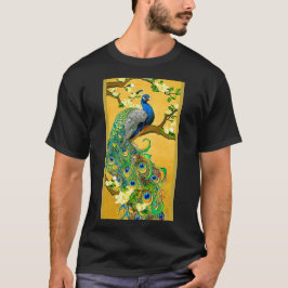 Camiseta Índia Blue Peacock